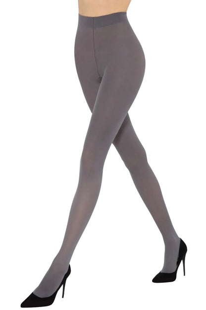 Collant microfibre classique Gatta Rosalia 40 DEN - gris